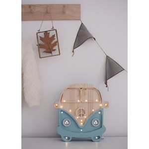 Lampe veilleuse van bleu