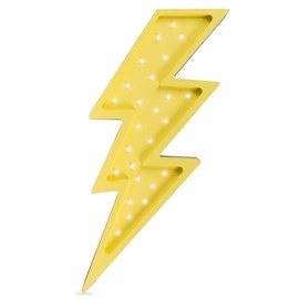 Lampe veilleuse éclair jaune