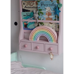 Lampe veilleuse arc-en-ciel pastel