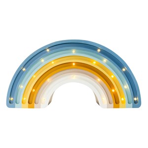 Lampe veilleuse arc-en-ciel bleu