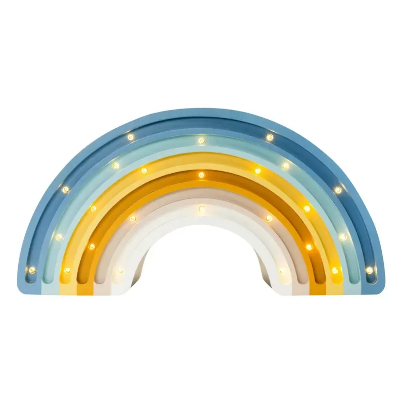 Lampe veilleuse arc-en-ciel bleu (Little Lights) - Image 1