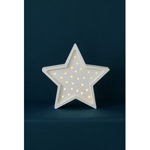 Lampe veilleuse étoile blanche