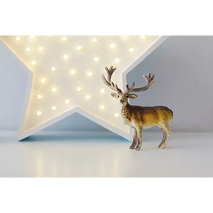 Lampe veilleuse étoile blanche