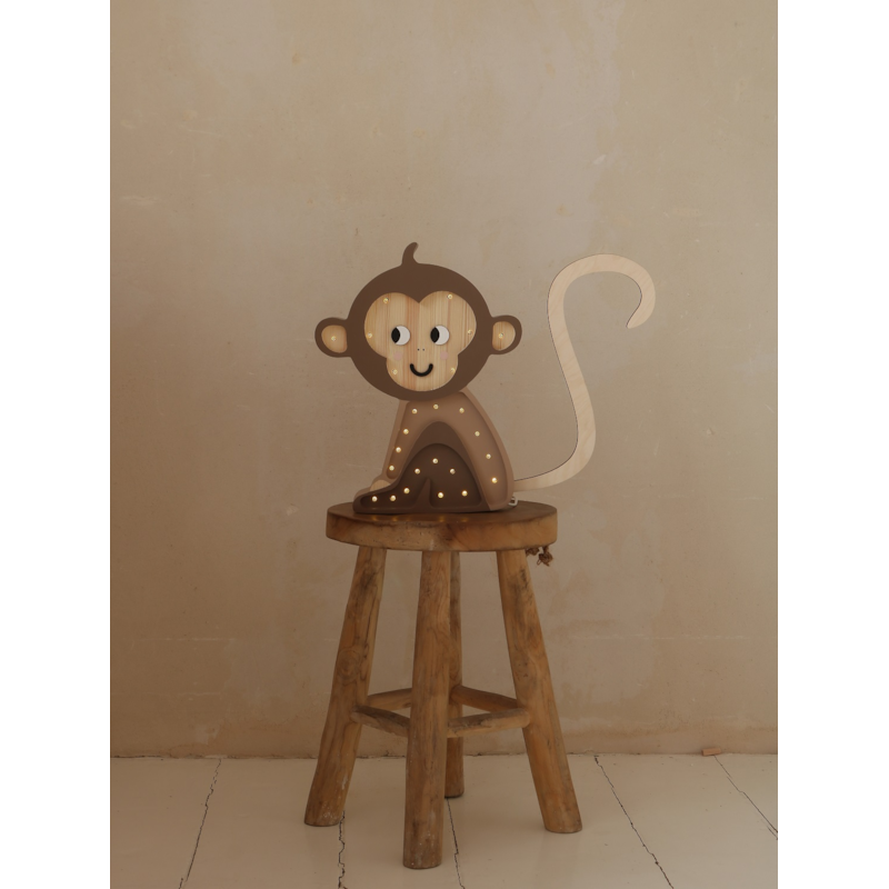 Lampe veilleuse singe brun (Little Lights) - Image 2