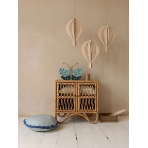 Lampe veilleuse papillon bleu