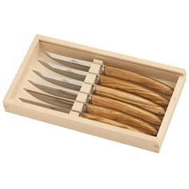 Le thiers coffret couteaux bois olivier