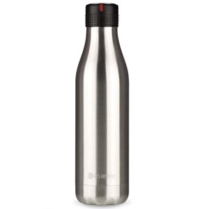 Bouteille isotherme argentée 750 ml