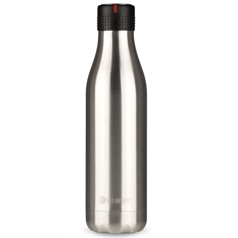 Bouteille isotherme argentée 750 ml