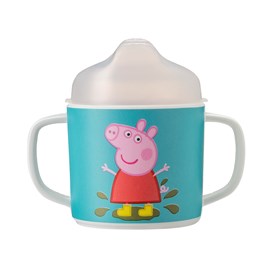 Tasse deux anses avec bec amovible peppa