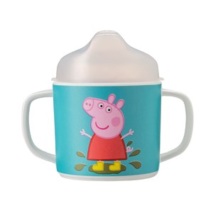 Tasse deux anses avec bec amovible peppa