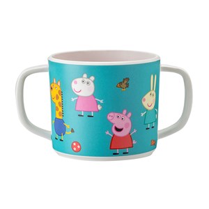 Tasse deux anses avec bec amovible peppa