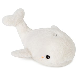 Veilleuse tranquil whale family blanche