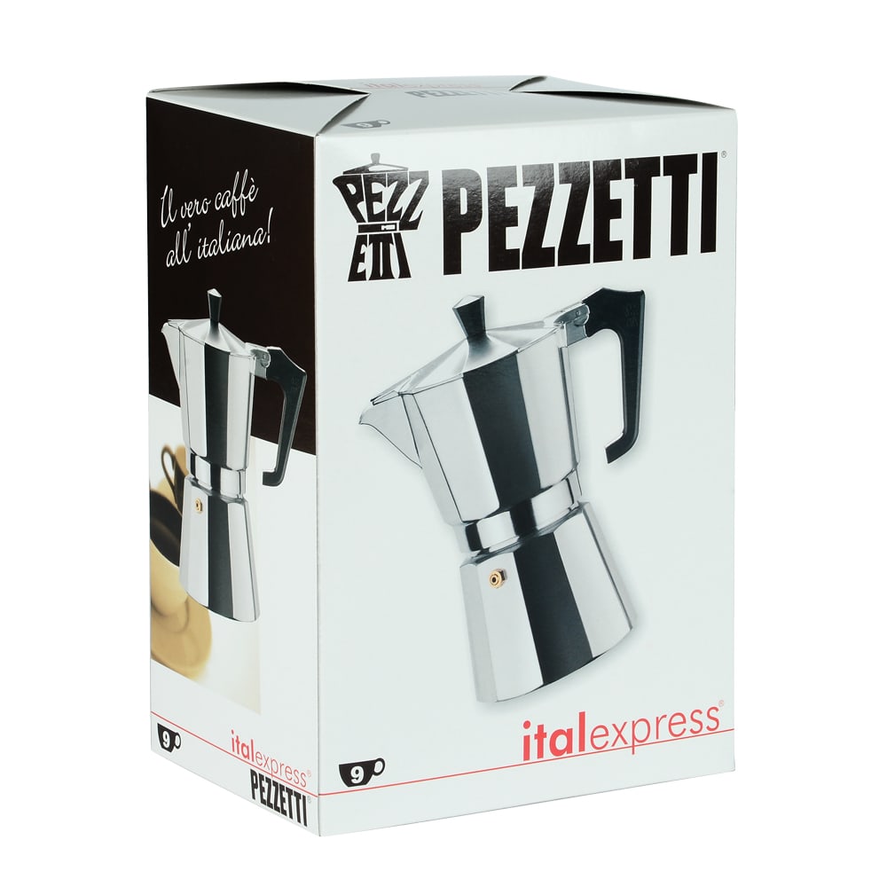 CAFETIERE ITALIENNE INOX KAFFE 9 T - Saveurs Des Continents