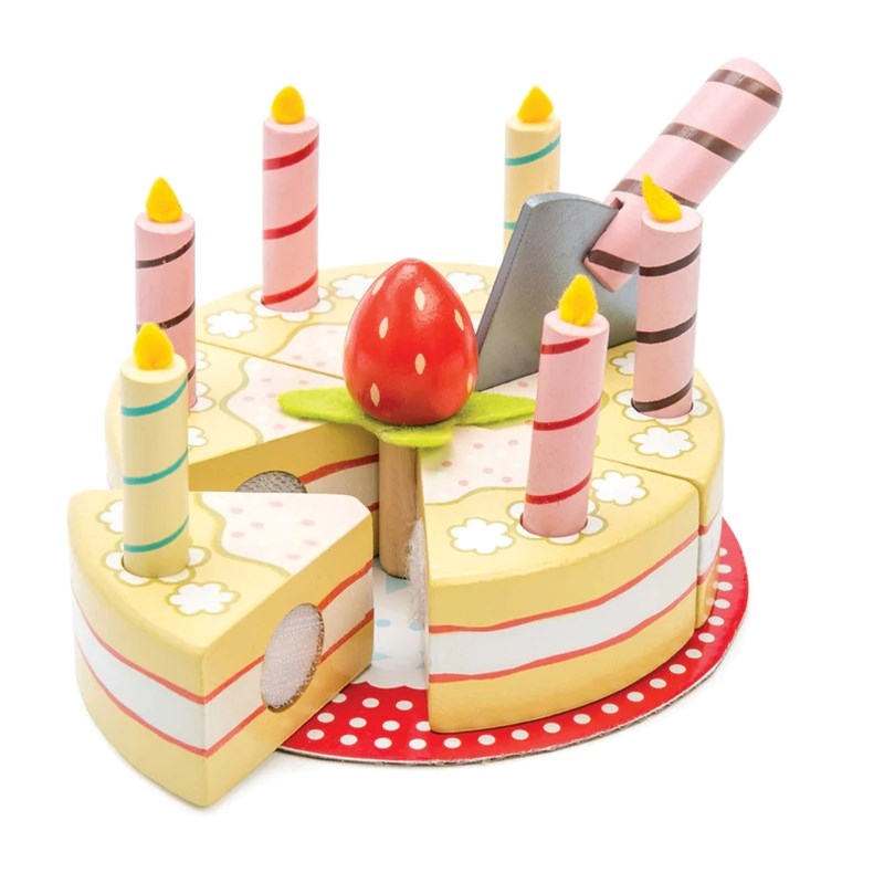 Gâteau d'anniversaire à la vanille