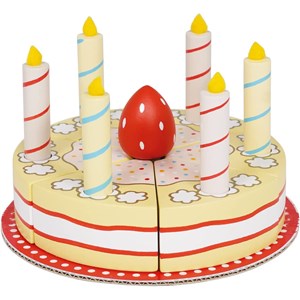 Gâteau d'anniversaire à la vanille