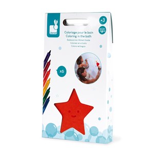 Coloriage dans le bain