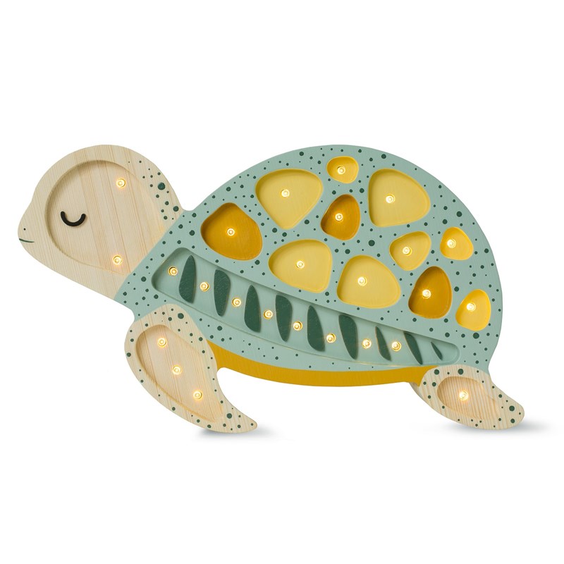 Lampe veilleuse tortue galapagos sauge