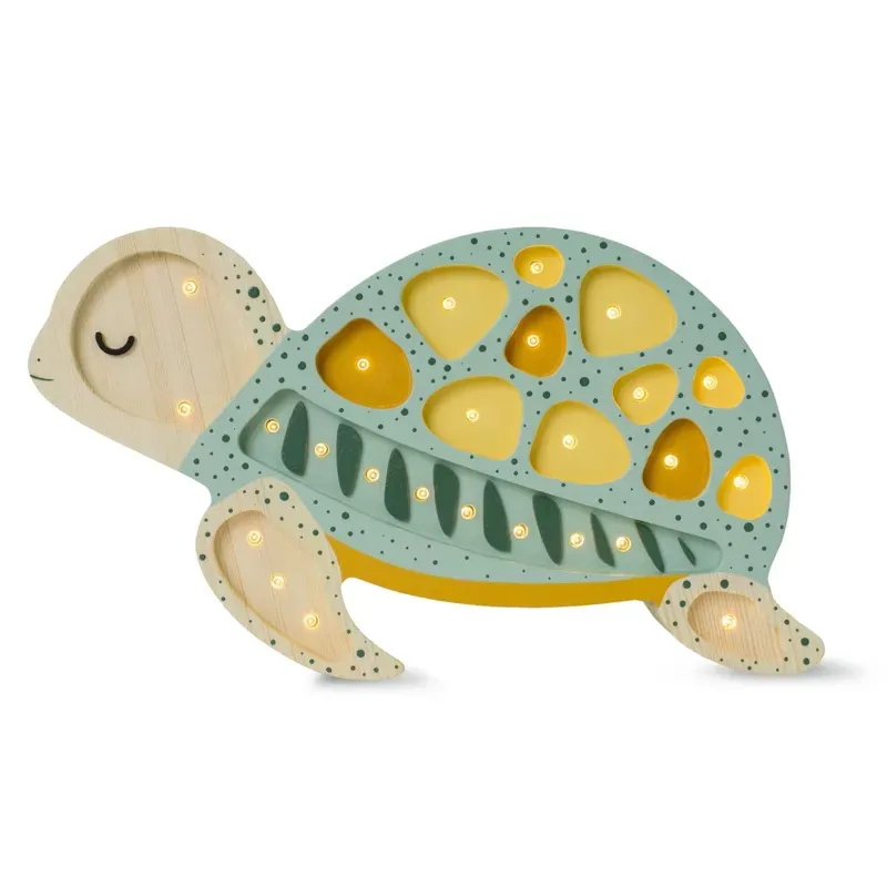 Lampe veilleuse tortue galapagos sauge (Little Lights) - Image 1