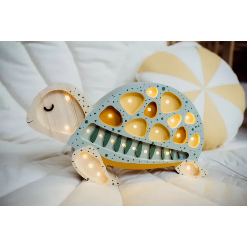 Lampe veilleuse tortue galapagos sauge (Little Lights) - Image 4