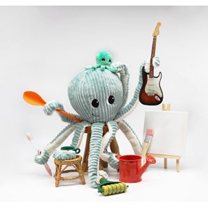Peluche ptipotos pieuvre mint filou