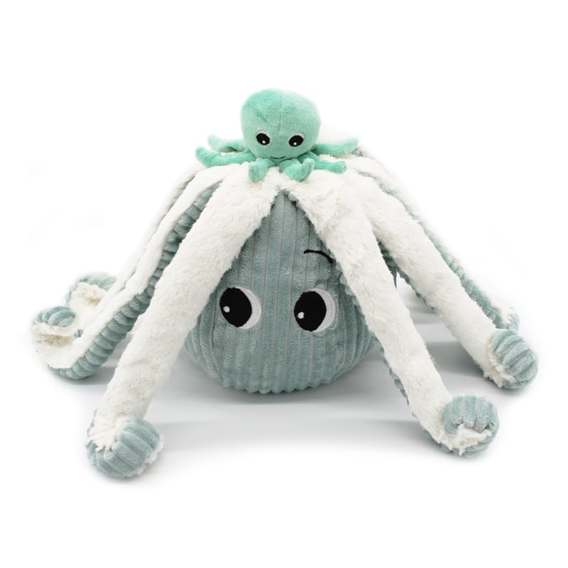 Peluche ptipotos pieuvre mint filou (Les Déglingos) - Image 3