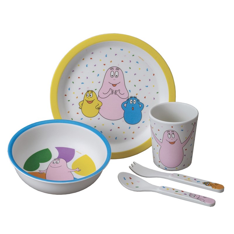 Coffret 5 pièces barbapapa
