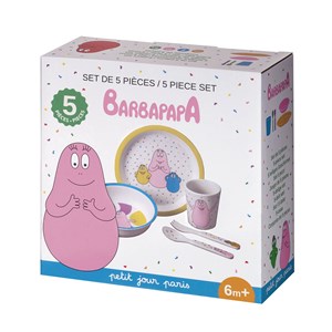 Coffret 5 pièces barbapapa