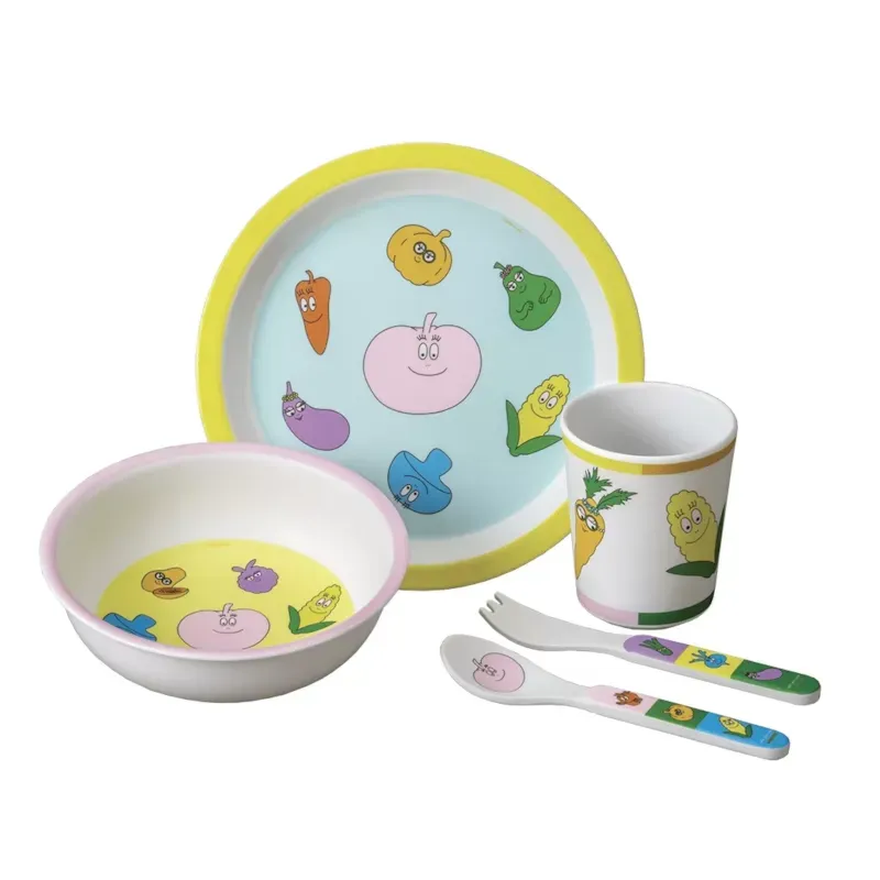 Coffret 5 pièces barbapapa veggie (Petit Jour) - Couverture