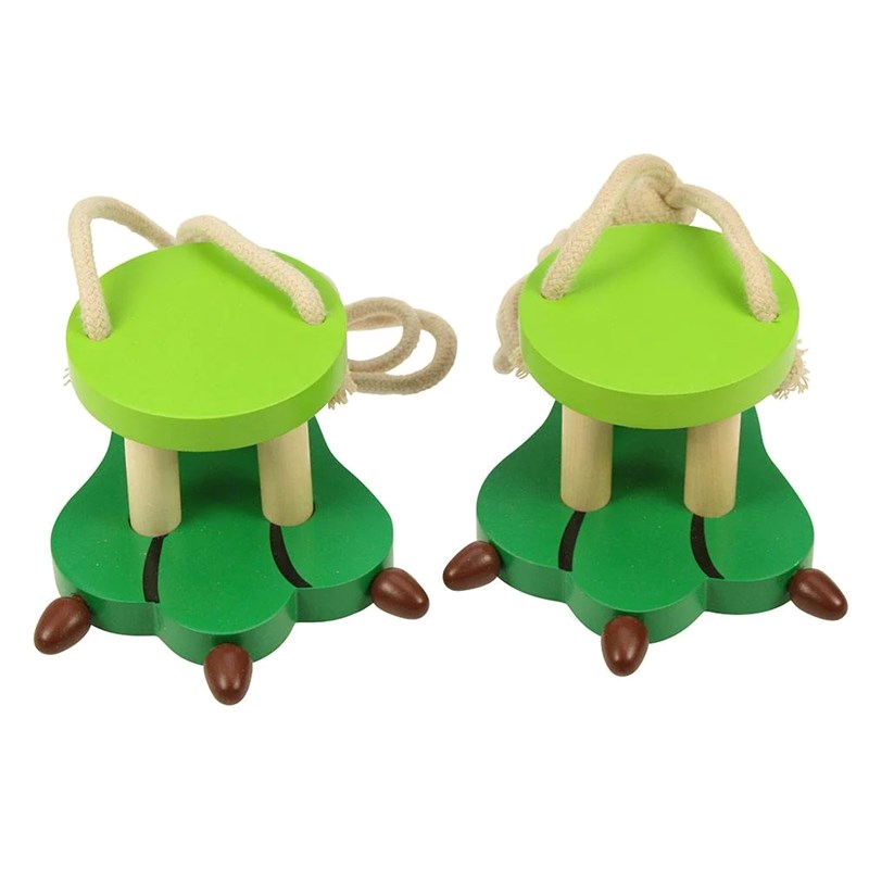 Échasses pattes de crocodile