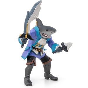 Figurine pirate mutant requin