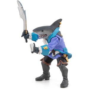 Figurine pirate mutant requin