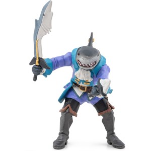 Figurine pirate mutant requin