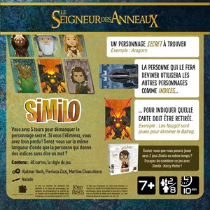 Similo : le seigneur des anneaux
