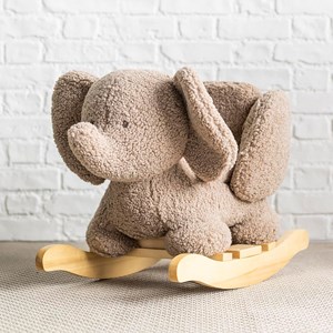 Bascule teddy l'éléphant taupe