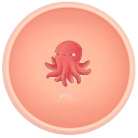 Bol en silicone slurpy la pieuvre