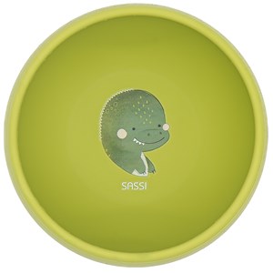 Bol en silicone cracky le dinosaure