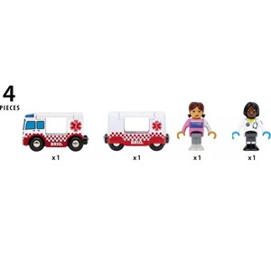 Camion ambulance - son et lumière