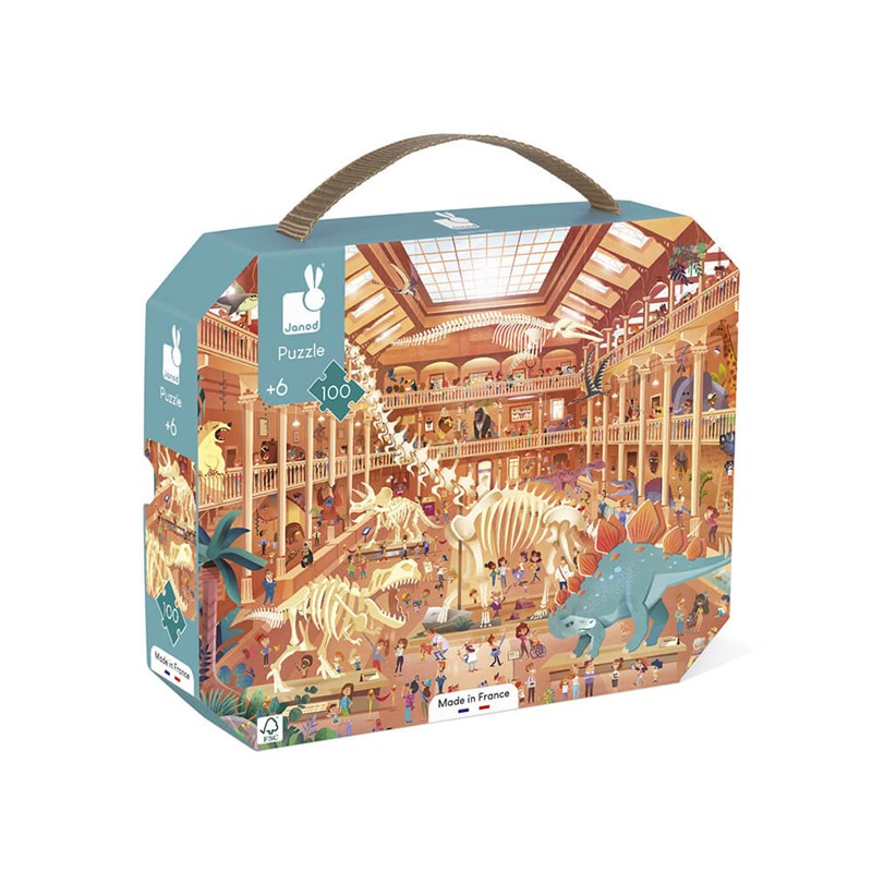 Puzzle musée histoire naturelle 100 pcs