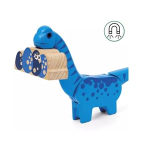 Train des dinosaures à piles