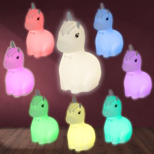 Veilleuse licorne nœud papillon