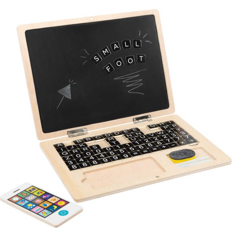 Small Foot Company - Ordinateur portable en bois