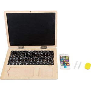 Ordinateur portable en bois