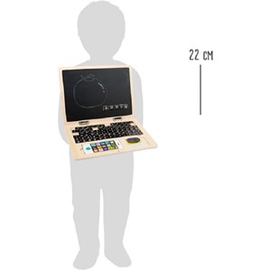 Ordinateur portable en bois