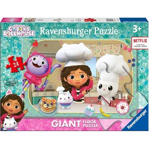 Puzzle géant la cuisine de gabby 24 pcs