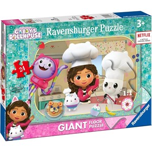 Puzzle géant la cuisine de gabby 24 pcs
