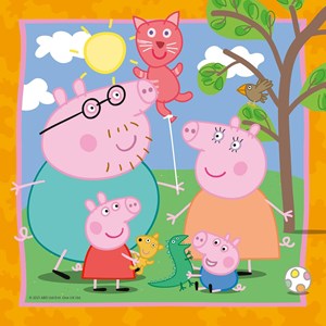 Puzzle peppa pig 3x49 pcs