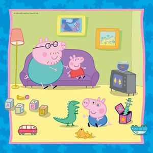 Puzzle peppa pig 3x49 pcs