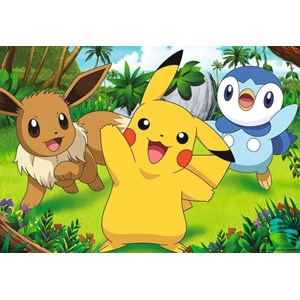 Puzzle pikachu et ses amis 2x24 pcs