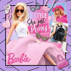 Puzzle inspire le monde barbie 3x49 pcs