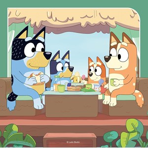 Puzzle les aventures de bluey 3x49 pcs